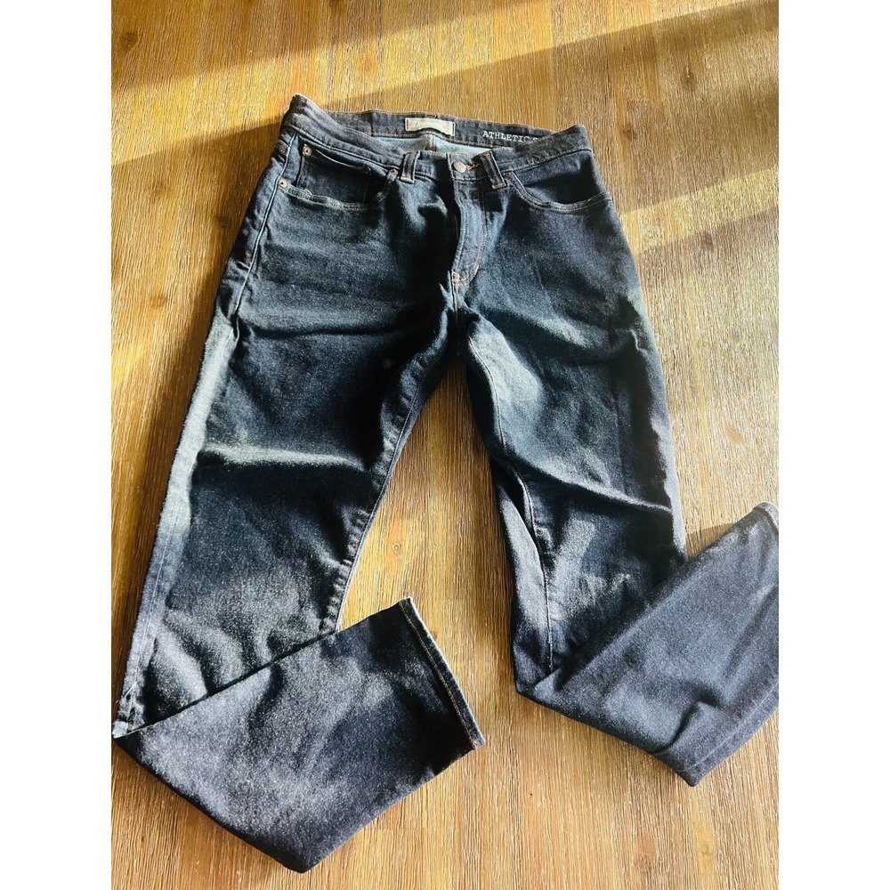 Madewell Mens Athletic Slim Jeans Dark Wash Indigo Denim W32 L32